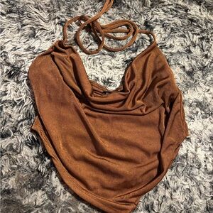 Rue21 Rust Brown Halter Camisole